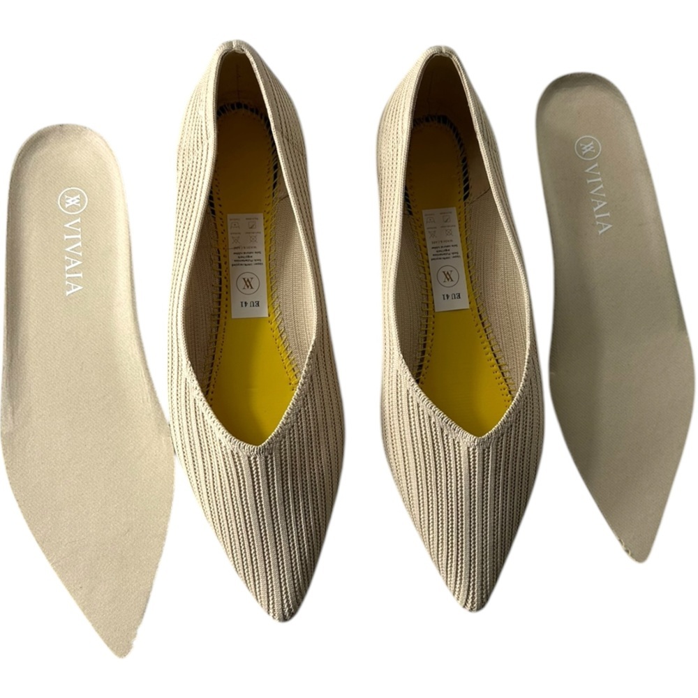 Vivaia Pointed-Toe Stripe Flats Macy Size 41 EU - Picture 6 of 8